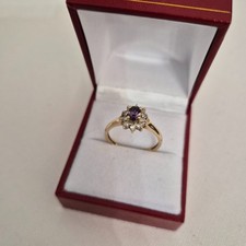 14ct Gold Amethyst and