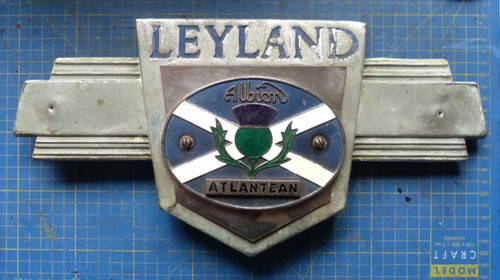 Albion atlantean bus - atlantean, badge