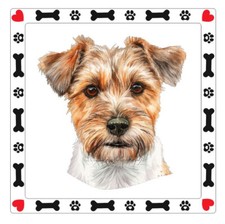 Lucas Terrier Dog Sticker
