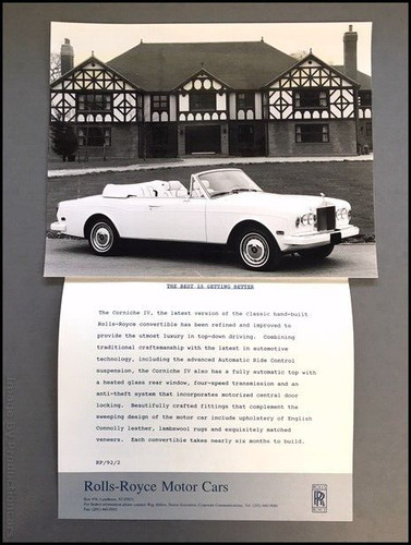1990 rolls royce corniche - royce,
