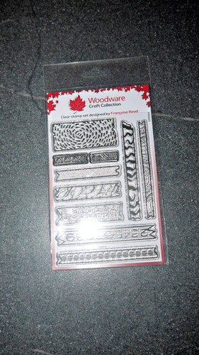 Clear stamp set woodware - stamp,