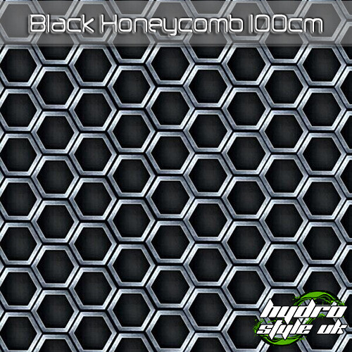 Rolled black honeycomb - rolled,