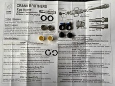 Crank Brothers Egg Beater Pedal Rebuild Kit
