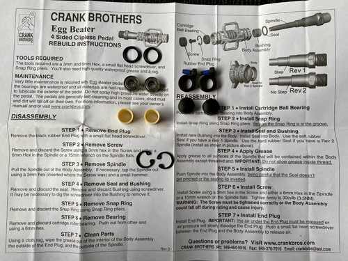 Crank brothers egg beater - egg,