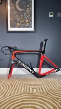 S-WORKS Venge Vias Specialized Frame Frameset - 58cm - Black & Orange Immaculate