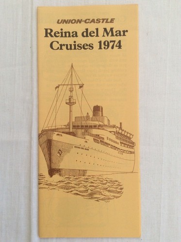 Cruise liner brochure union - cruise,