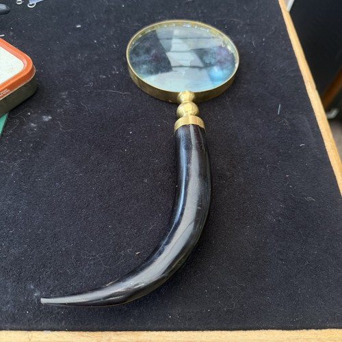 Vintage style magnifying glass - vintage-style,