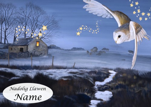Personalised christmas card - personalised,