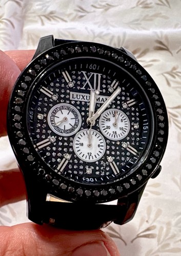 Mens luxurman black diamond - black,