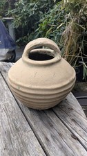 Old vintage stone Garden incense burner holder,  garden pot