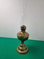 Vintage DUPLEX Brass Oil Lamp British Made A/F