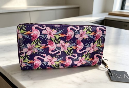Lovely flamingo print purple - flamingo,