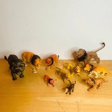 Lion animal toy figures bundle