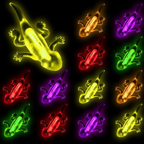 Pcs glow critters in - pcs,