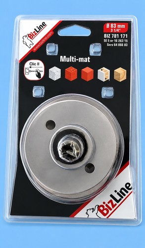 Hole saw 83mm - hole,