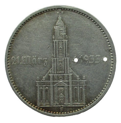 Third reich reichsmark - reich, 1934