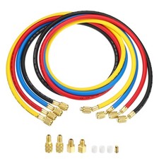 4x 1/4 SAE Refrigerant