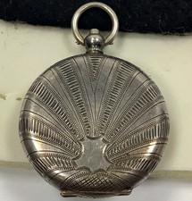 Antique Swiss Silver Pocket Watch - .935 Silver Case