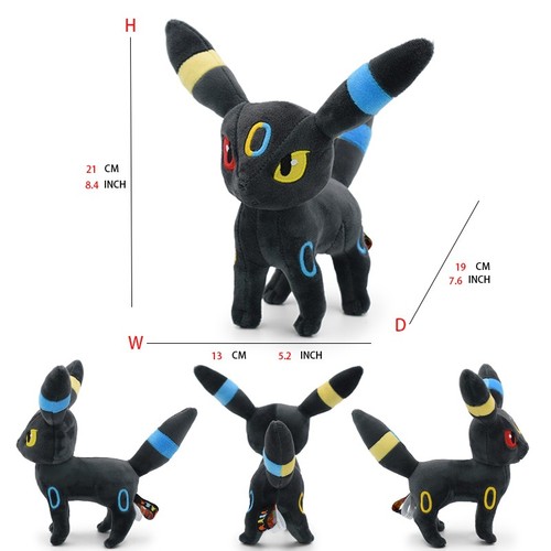 Pokemon shiny umbreon - umbreon, plush