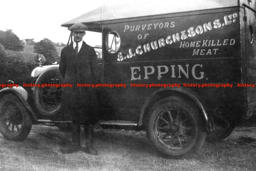 F004851 bullnose morris van - bullnose,