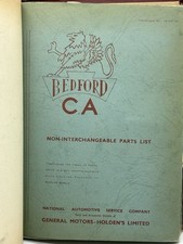 Vauxhall Model CA E & Bedford