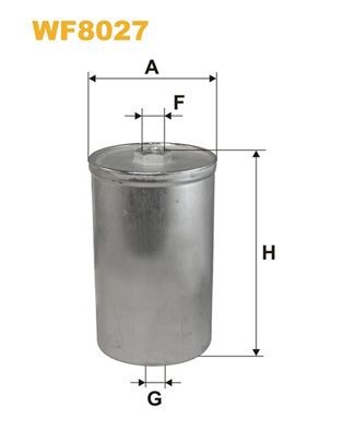 Fuel filter wix filters wf8027 - wix,