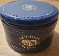 Vintage JM Nutalls Blue Stilton Cheese Dish With Lid
