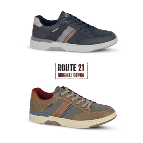 Mens route leisure shoes - route,