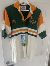 Rare Cotton Trader South Africa Rugby Union Jersey XL