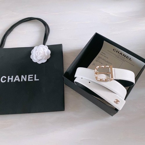 Chanel belt women - belt,women, white