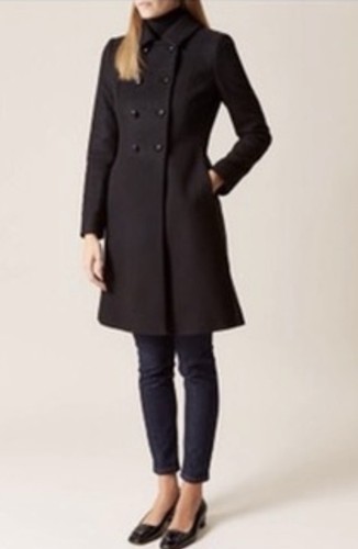 Hobbs black fonda coat - hobbs,