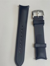 Genuine Bremont Temple Island 20mm Blue Rubber Watch Strap with buckle 