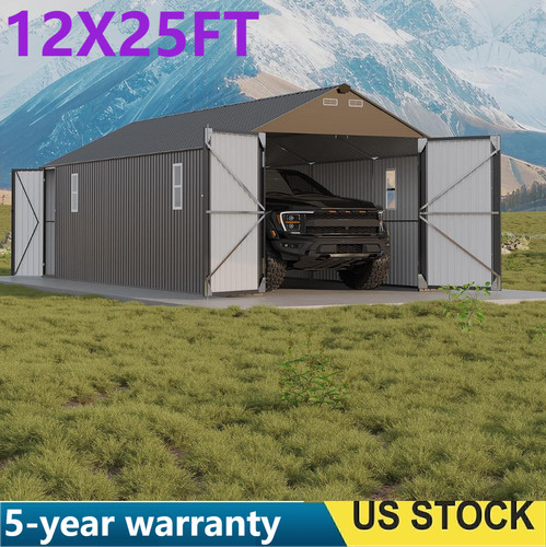12x25 enclosed metal - ft,