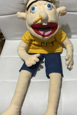 Jeffy Puppet SML with 2 Metal Rods | Jeffy Hand Plush Toy Stuffed Kids Gifts