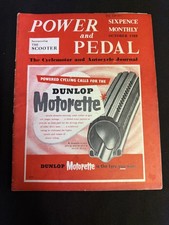 POWER & PEDAL INCORPORATING THE SCOOTER MAGAZINE October 1955