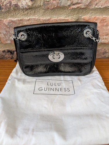 Lulu guinness black patent - guinness,