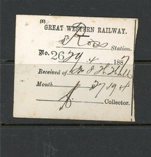 GWR Great Western Railway 1887