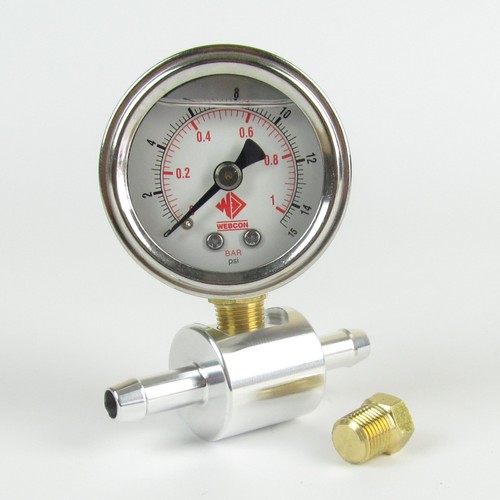 Webcon fuel pressure - webcon, gauge