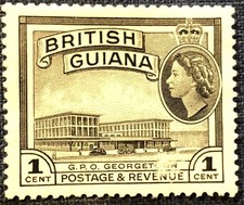 BRITISH GUIANA STAMPS -- SET