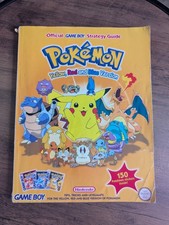 Pokémon Official Yellow, Red And Blue Gameboy Strategy Guide ⭐