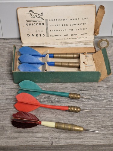 Vintage unicorn darts - vintage, &
