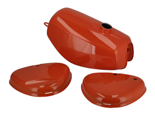 Set tank side - +,