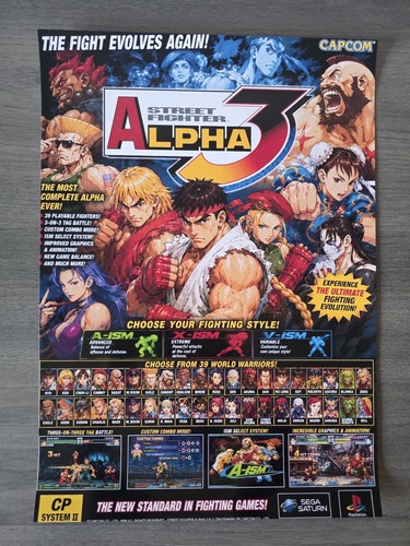Street fighter alpha a3 - fighter, 3