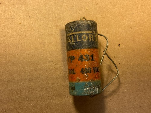 Nos vintage 1940s - mallory, .5