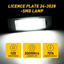 2 LED License Number Plate