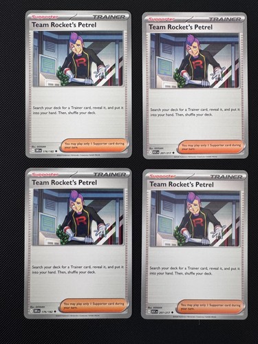Team rocket petrel playset - rocket's,