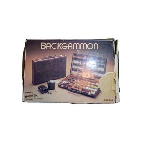 Vintage cardinal backgammon - vintage,
