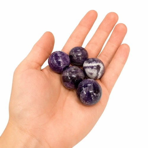 Small amethyst crystal sphere - small,