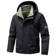 Mens Waterproof Windbreaker