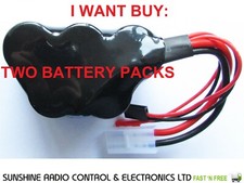 RC Receiver RX 5000mAh 6V NiMh SubC Hump Battery Pack 1/5th Scale Petrol Trucks 